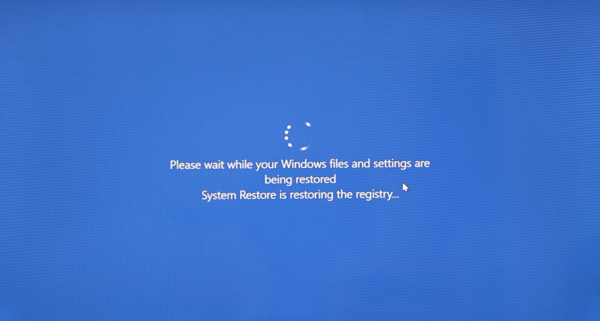 Windows System Restore 