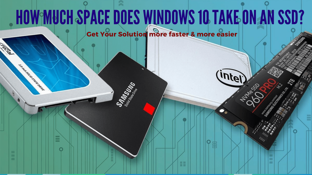 how much space should windows 10 take