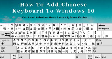 How To Add Chinese Keyboard To Windows 10