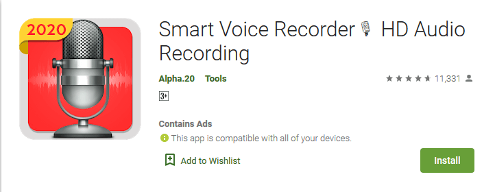 Smart Voice Recoder App
