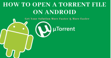 how to open torrent files on android