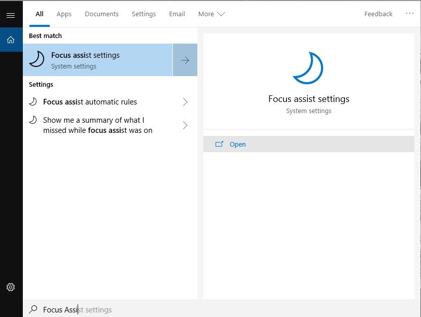 How to Set Focus Assist Automatic Rules on Windows 10