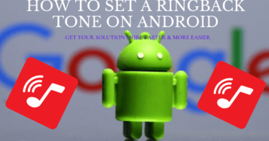 how to set a ringback tone on android