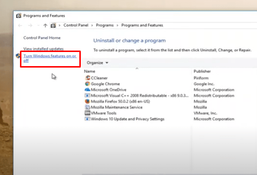 How to Uninstall .NET Framework Windows 10