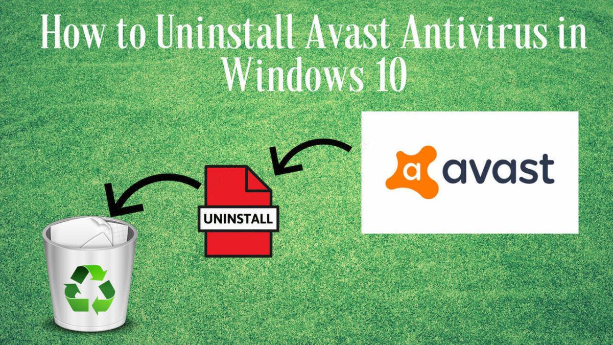 how to remove avast antivirus from windows 10