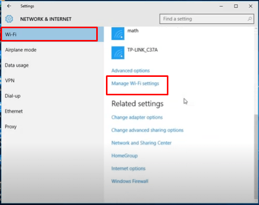How to Delete Wi-Fi Network on Windows 10