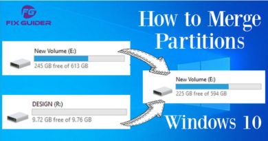 How to Merge Partitions Windows 10