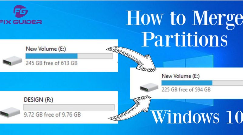 How to Merge Partitions Windows 10