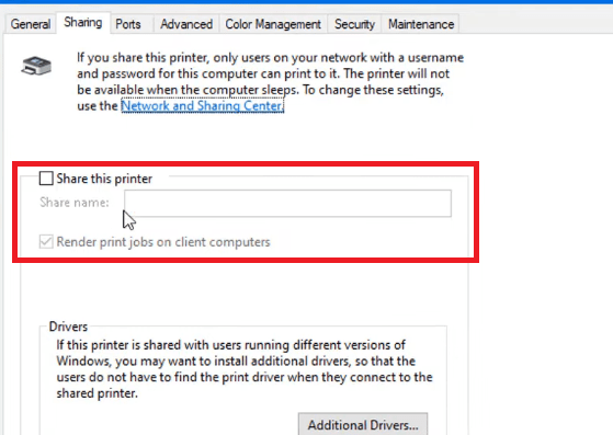 How to Connect Printer To Network Windows 10