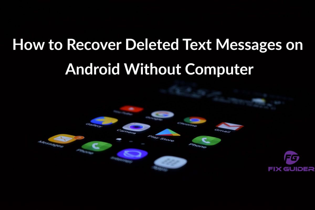 quickly recover deleted texts android with mac