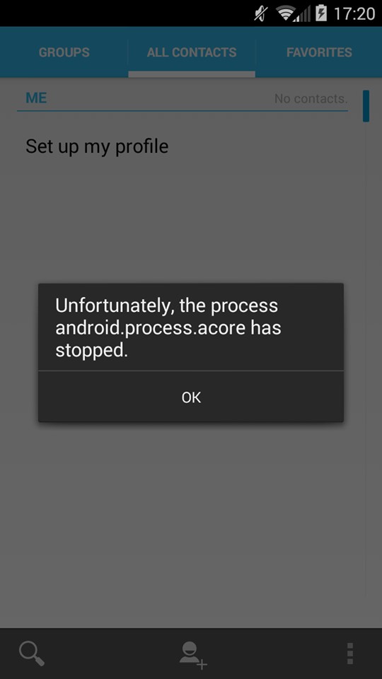 What is Android.process.acore