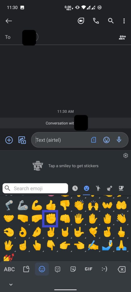 How to change Emoji color on Android