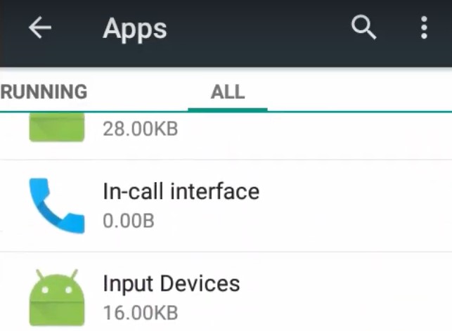 what is android incallui