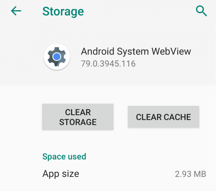 What is Android System Web View