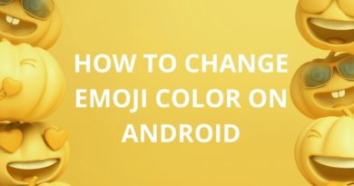 How to change Emoji color on Android